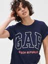 GAP Logo Czeach Republic easy short sleeve tee Majica